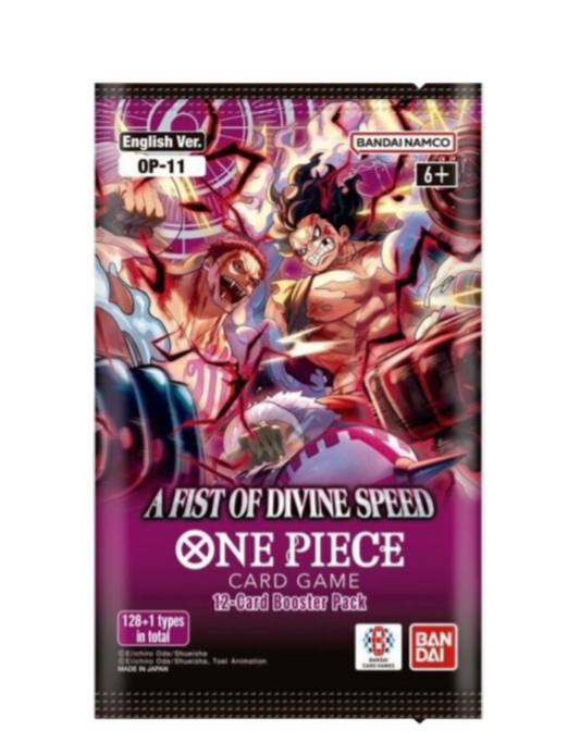 One Piece Fist Of Divine Speed Booster OP11 ENG