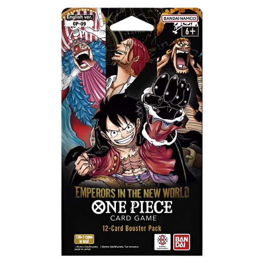 One Piece The Four Emperors OP09 Sleeved Booster ENG