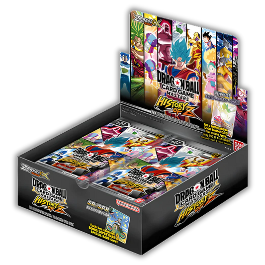 Dragon Ball Super Card Game B27 History of Z Display ENG