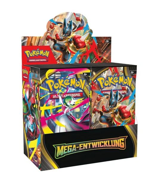 Mega-Entwicklung Display DE