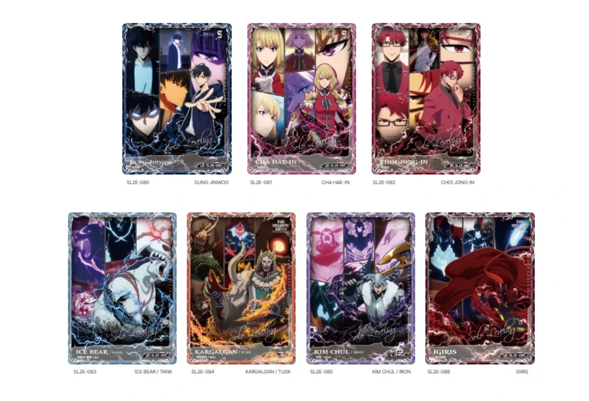 Solo Leveling Vol. 2 Mapniverse Koreanisch TCG Display