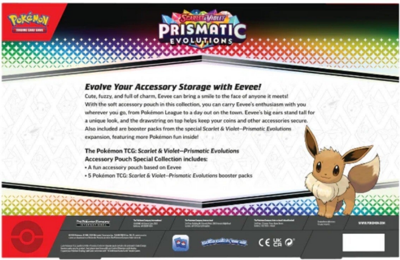 Prismatic Evolutions (SV8.5) - Accessory Pouch Special Collection EN